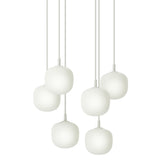 Rime pendant cluster ⌀12 | black