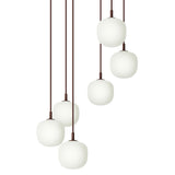 Rime pendant cluster ⌀12 | black
