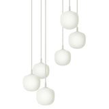 Rime pendant cluster ⌀12 | black