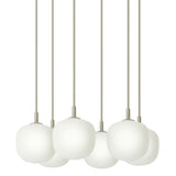 Rime pendant cluster ⌀12 | black
