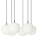 Rime pendant cluster ⌀25 | white