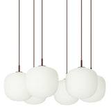 Rime pendant cluster ⌀25 | white