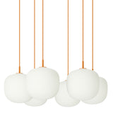 Rime pendant cluster ⌀25 | white