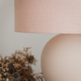 Rose table lamp | pink