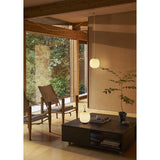 VL 45 Radiohus pendant ⌀17-37 | brass / glossy white opal glass