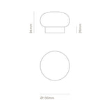 Sight round base IP65 | pebble grey