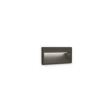 Slim mini outdoor wall IP65 | textured grey