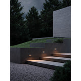 Slim mini outdoor wall IP65 | textured grey