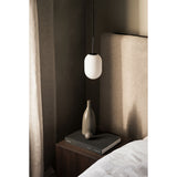 Noor pendant ⌀12-⌀18-⌀24 | white and black chrome