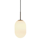 Noor pendant ⌀12-⌀18-⌀24 | white and black chrome