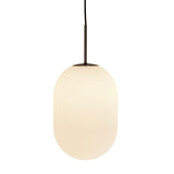 Noor pendant ⌀12-⌀18-⌀24 | white and black chrome