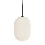 Noor pendant ⌀12-⌀18-⌀24 | white and black chrome