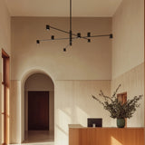 Tea chandelier 8 | matt black