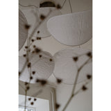 Tense chandelier | white tyvek
