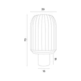 Tradition floor lamp | off white