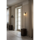 Noor wall | white and black chrome