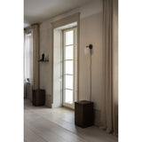 Noor wall | white and black chrome