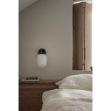 Noor wall | white and black chrome