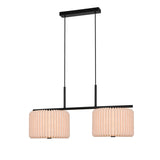 Vivienne dual pendant | black