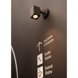 Ago Q wall power | brown bronze