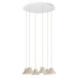 Top pendant cluster | sand