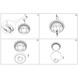 Cotton wall mini ⌀10 | opal white