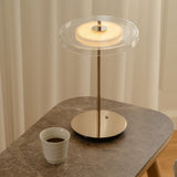 Asteria glass move portable | polished brass