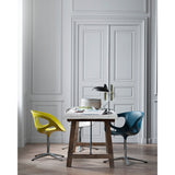 KAISER idell™ 6631-T Luxus Table Lamp | white and chrome