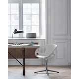 KAISER idell™ 6631-T Luxus Table Lamp | white and chrome