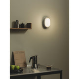 Sight oval IP65 | satin nickel