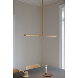 Omni ceiling lamp | plated brass