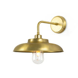 Darya wall light IP65 | antique brass