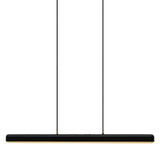 Hazel Branch linear pendant | white and brushed steel