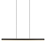 Hazel Branch linear pendant | white and brushed steel