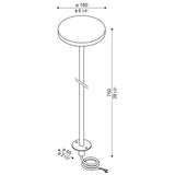 Pik 80 bollard | 500 black