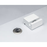 Trim recessed CNC 50 IP67 | sandblasted grey