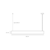 Beau 50 pendant | black