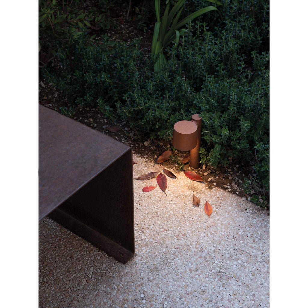 Clic Garden lamp IP65 corten candeeiro pilar/poste para jardins e