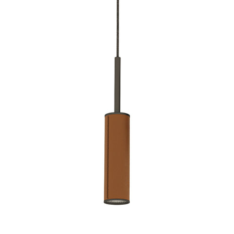 Tura pendant | brown leather