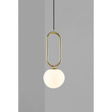 Shapes 27 | opal white brass - Normo